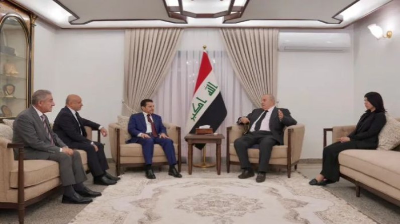 د. إياد علاوي يستقبل قاسم الاعرجي مستشار الأمن القومي